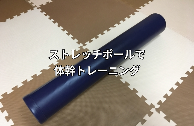 ストレッチポールで体幹トレーニング｜太田市の身体のケアもできるパーソナルトレーニングジムRINK